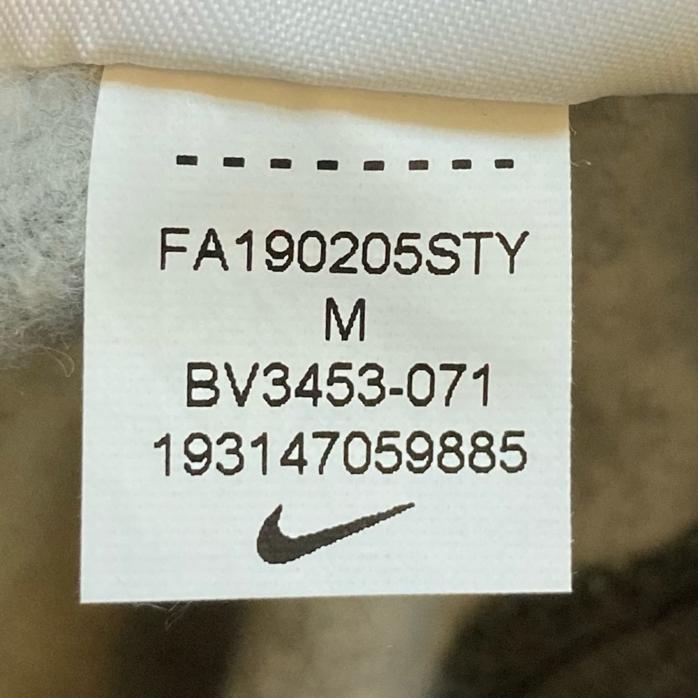 Nike Women’s Pullover Sweatshirt Grey White Swoosh Size Medium NWT - Picture 8 of 10